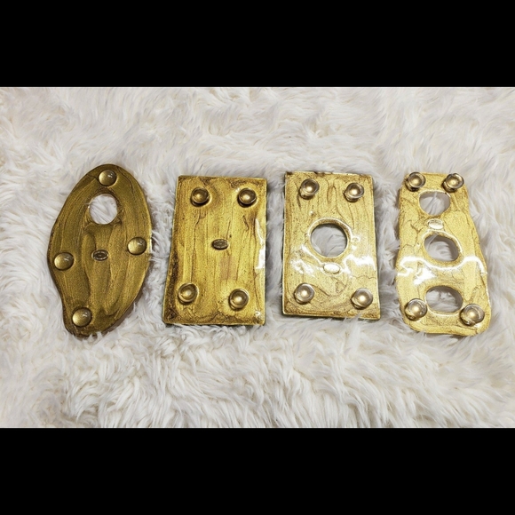 VTG ALEXIS BITTAR Sculpture Set Home Decor Jewelry Necklace Artisan Lucite Mod - Picture 3 of 11